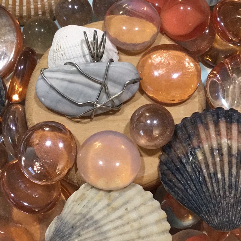 Outer Banks Seashell Pendant. Crafted with Care.